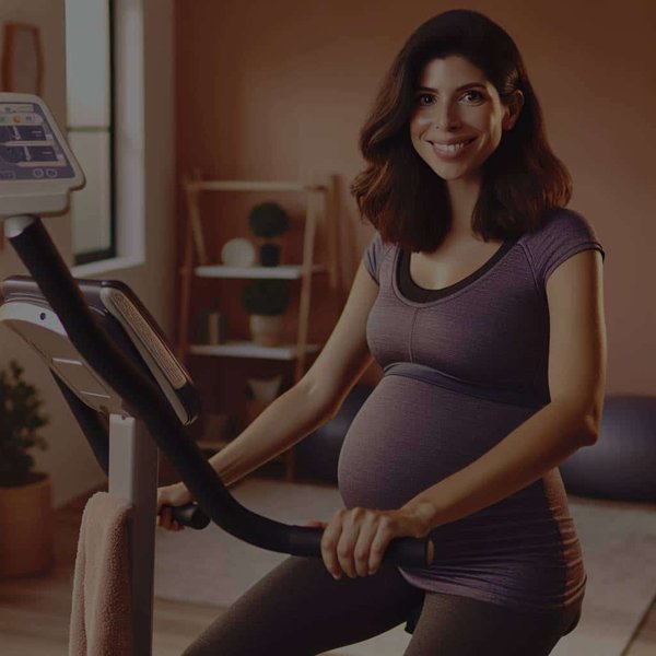 Peut-on utiliser un vélo d'appartement tout au long de la grossesse?