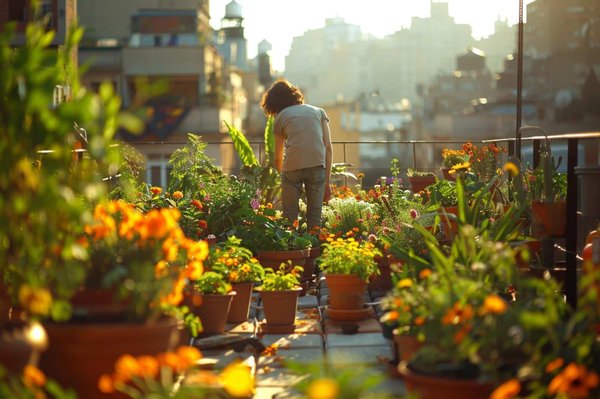 Comment la pratique du jardinage sur terrasse peut-elle être bénéfique ?